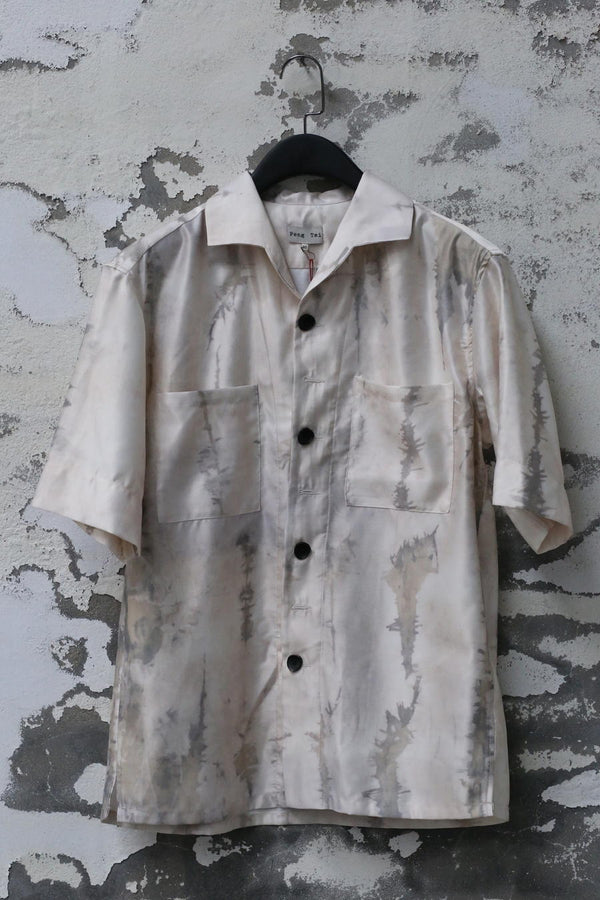 pengtai dyeing real silk button work shirt PTS23M06-2